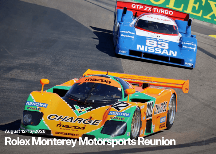 Volunteer alongside us at Weathertech Raceway for Rolex Motorsports Reunion